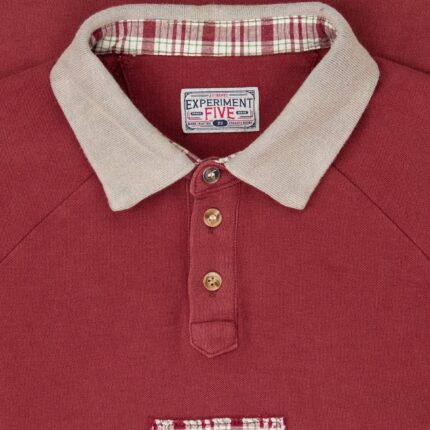 Experiment-Five Polo Shirt Burgundy