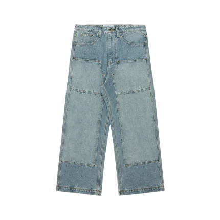 Experiment Five Double Knee Denim Jeans