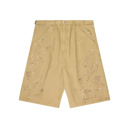 Experiment Five Herringbone Paint Shorts
