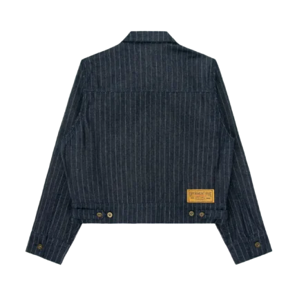 Experiment-Five Pinstripe Denim Jacket