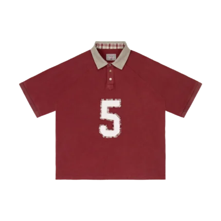 Experiment-Five Polo Shirt Burgundy