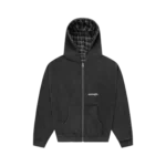 Reversible Plaid Zip Hoodie Experiment Five