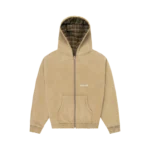 Reversible Plaid Zip Hoodie Experiment Five