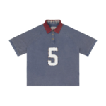 Experiment-Five Polo Shirt-Navy